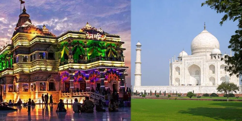 Agra Mathura 1 Day Tour